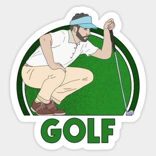 Golf Sticker